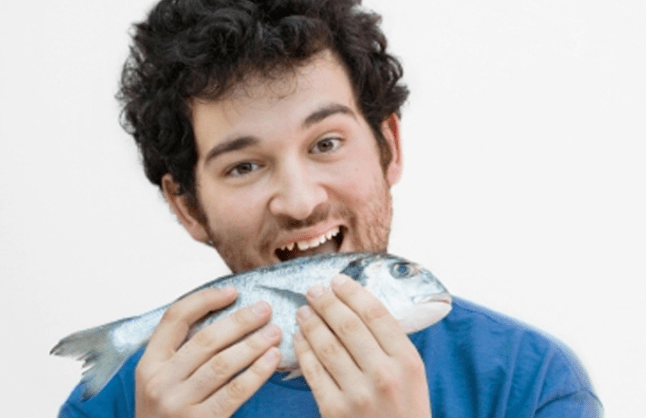 Fish and fish dishes are an important component of a male diet